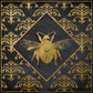 Framed Small - Busy Bee I By Daniela Santiago - Black