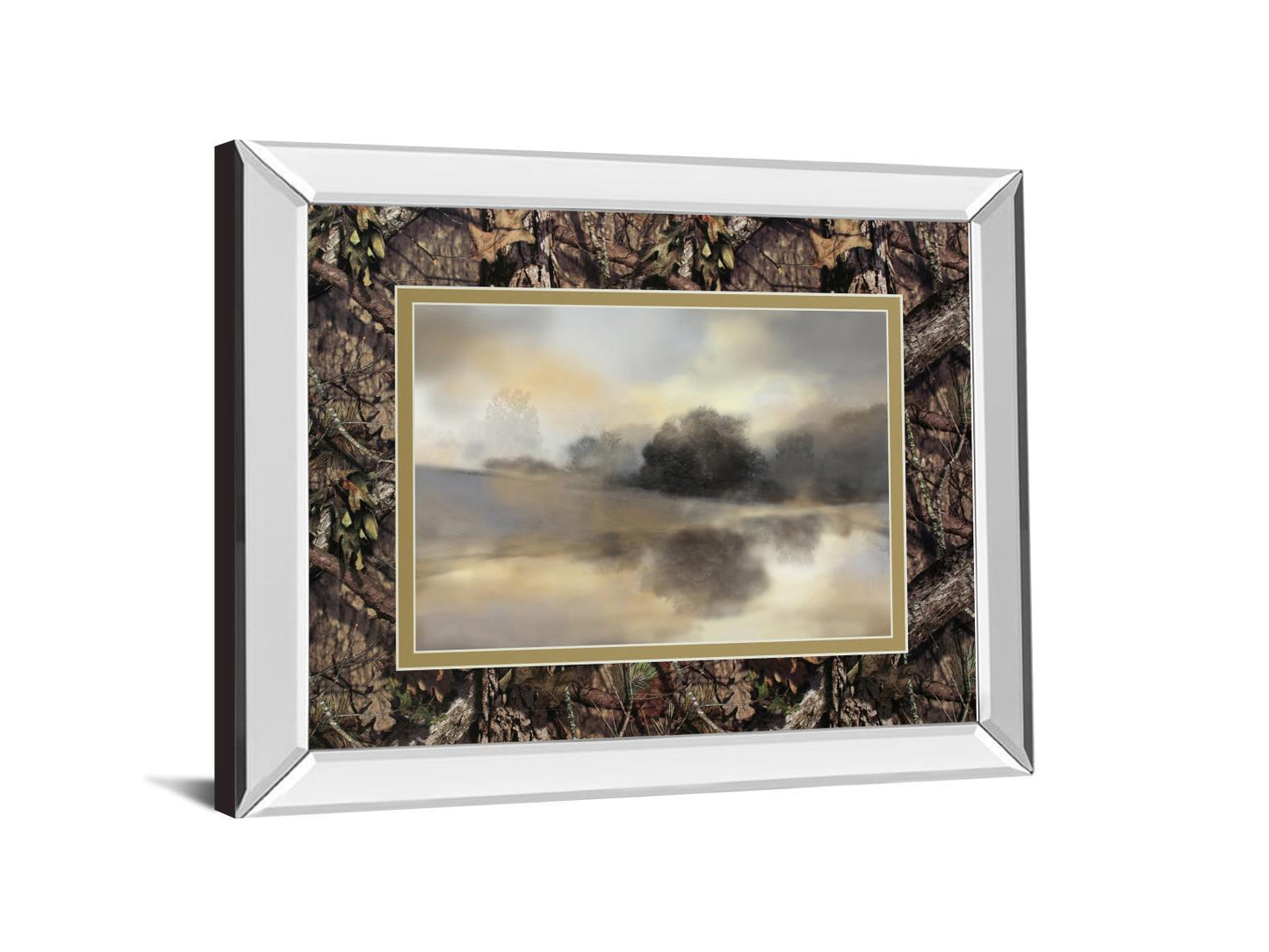 Misty Pond By Nan - Print Wall Art - Yellow