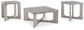 Garnilly - Occasional Table Set (Set of 3) - Whitewash