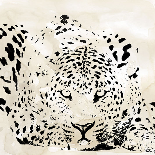 Framed Small - Leopard Spots III By Carol Robinson - Beige