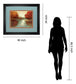 Vanilla Sky By Asia Jensen - Framed Print Wall Art - Red