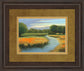 California Orange By Julie Peterson - Framed Print Wall Art - Gold