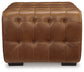 Temmpton - Oversized Accent Ottoman - Chocolate