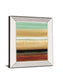 Horizon Lines I By Tesla Mirrored Frame - Light Brown