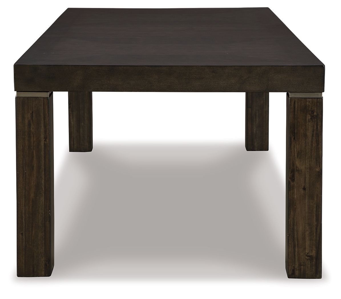 Hyndell - Dark Brown - Rectangular Dining Room Extension Table