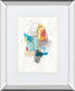 Abstract Skyline II By Courtney Prahl Mirrored Frame