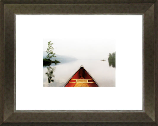 Pointing The Way By Orah Moore - Framed Print Wall Art - White