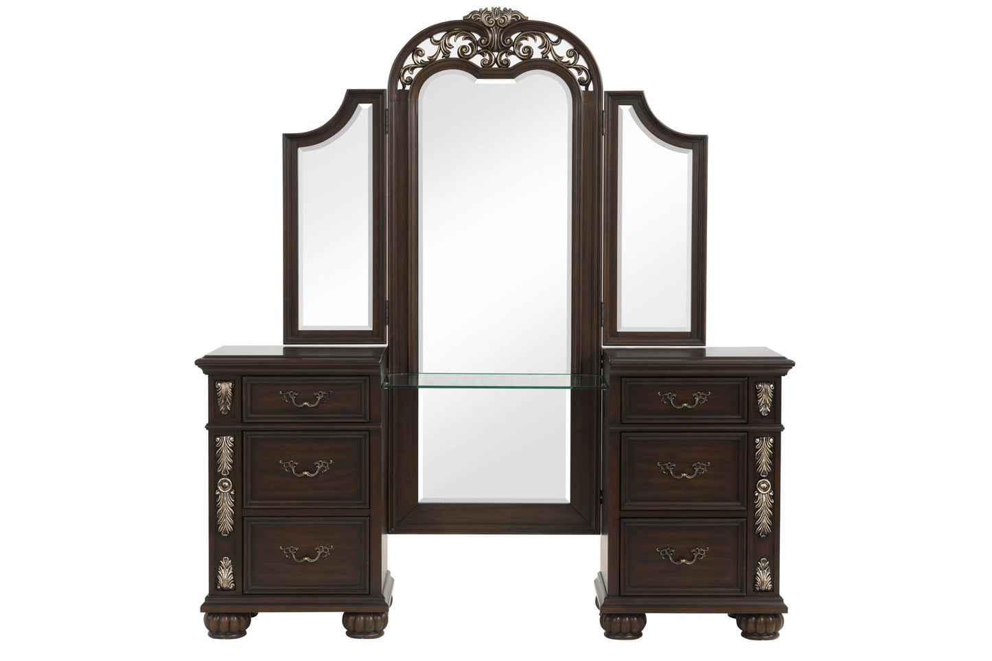 Maximus - Vanity Table Mirror - Madeira