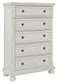 Robbinsdale - Antique White - Five Drawer Chest