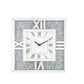Noralie - Wall Clock - Mirrored & Faux Diamonds - 24"
