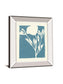 Joyful Spring II By Moira Hershey - Mirror Framed Print Wall Art - Blue