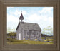He Is Risen By Billy Jacobs - Framed Print Wall Art - Dark Gray