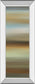 Abstract Horizon Il By James Mcmaster - Mirror Framed Print Wall Art - Dark Brown
