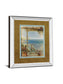 Ocean Retreat Il By Stiles - Mirror Framed Print Wall Art - Blue