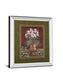 Hannah's Irises By Betsy Brown - Mirror Framed Print Wall Art - Red