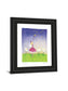 Felicity Wishes I By Emma Thomson - Framed Print Wall Art - Pink