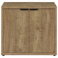 Pepita - 2 Door Engineered Wood Accent Cabinet - Mango Brown