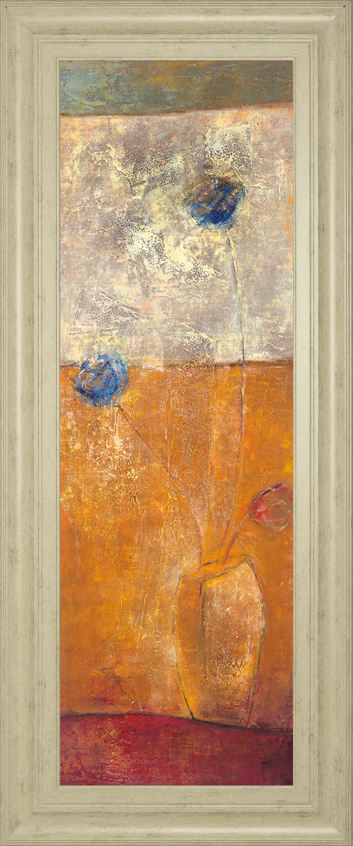 May I By Volk - Framed Print Wall Art - Orange